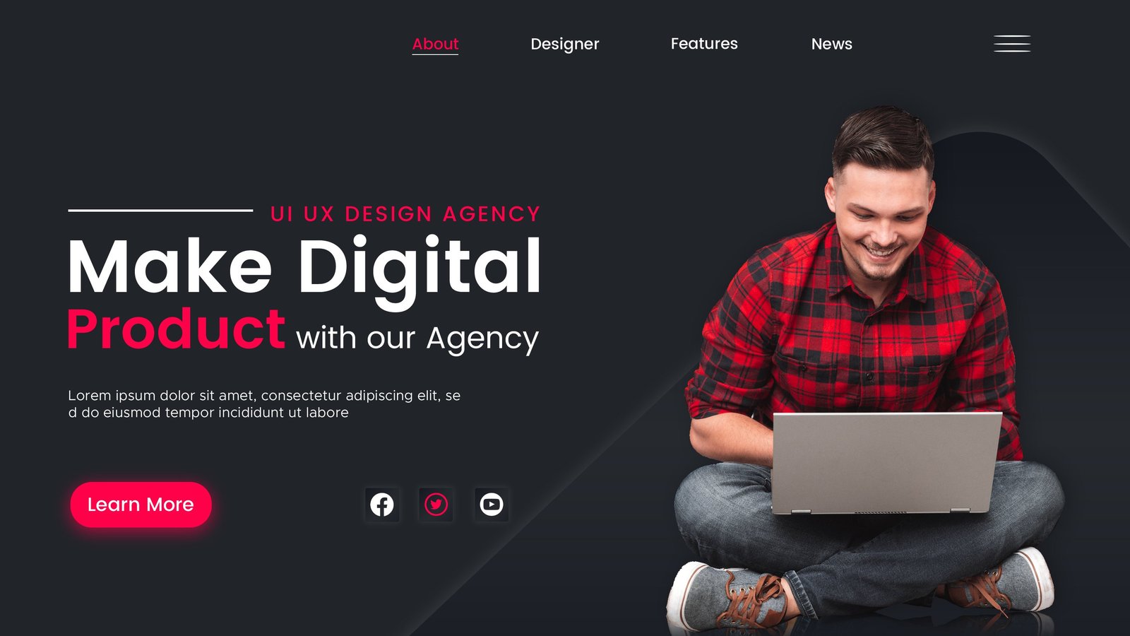 E-commerce Poster PSD Template Preview 1